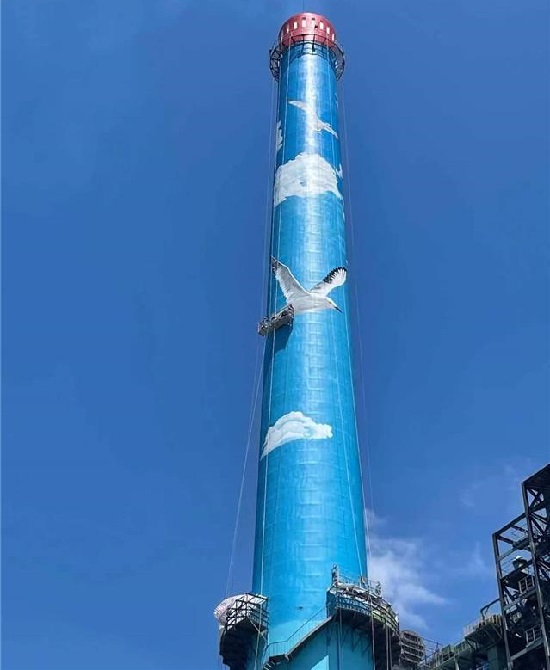冷卻塔彩繪:以綠色技藝為核心,共筑我們的綠色地球夢(mèng)